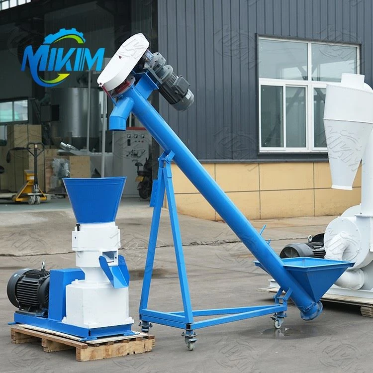 Homemade Biomass Pellet Press Line