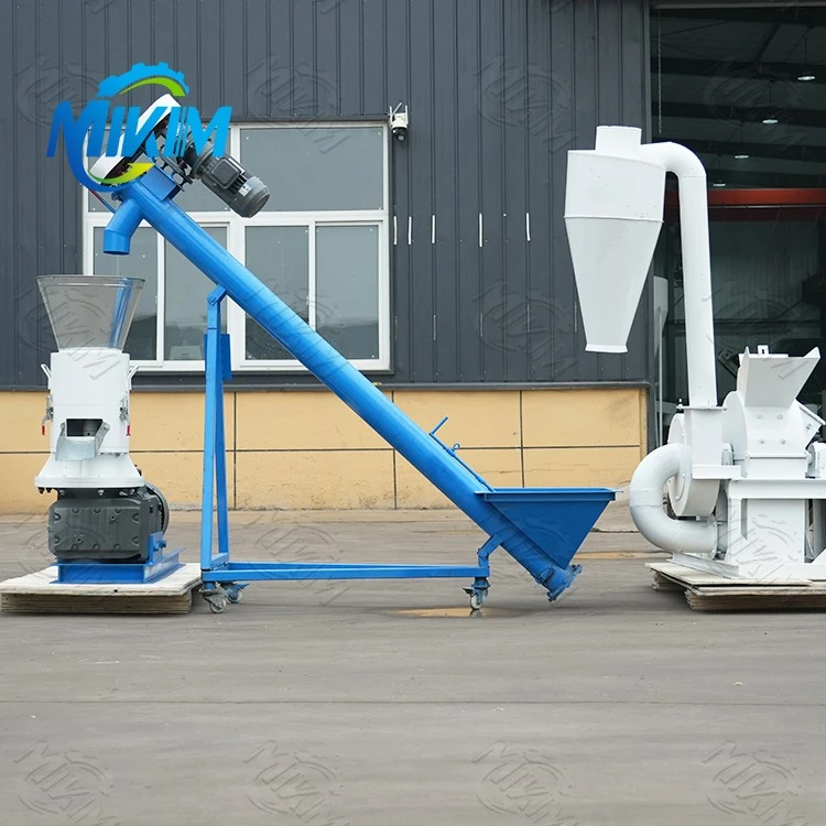 Homemade Biomass Pellet Press Line