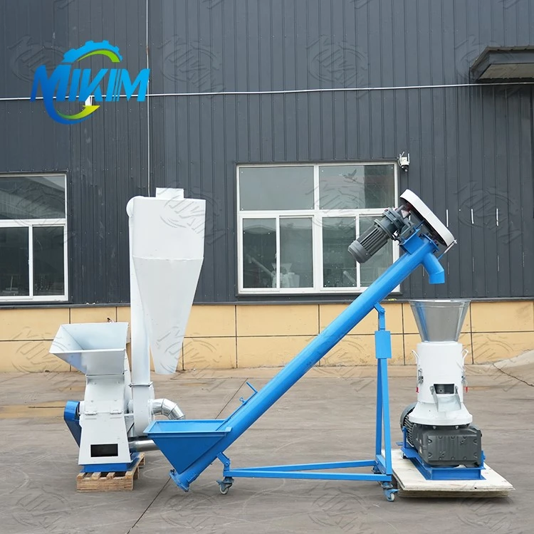 Small complete wood pellet manufacturing line Small complete wood pellet manufacturing line